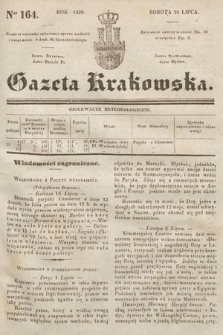 Gazeta Krakowska. 1839, nr 164