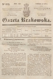 Gazeta Krakowska. 1839, nr 172