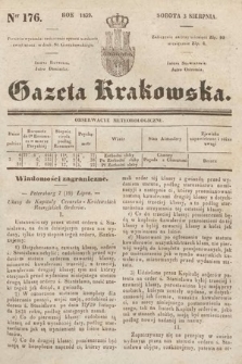Gazeta Krakowska. 1839, nr 176