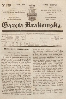 Gazeta Krakowska. 1839, nr 179