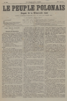 Le Peuple Polonais : organe de la démocratie polonaise. A. 2, 1869, No 26