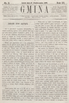 Gmina. R. 3, 1869, nr 8