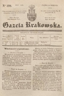 Gazeta Krakowska. 1839, nr 198