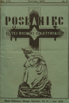 Posłaniec Matki Boskiej Saletyńskiej. R. 18, 1938, nr 6