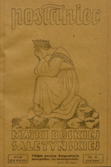 Posłaniec Matki Boskiej Saletyńskiej. R. 20/28, 1948, nr 3