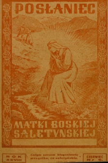 Posłaniec Matki Boskiej Saletyńskiej. R. 20/28, 1948, nr 6