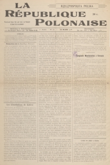 La République Polonaise = Rzeczpospolita Polska : paraissant deux fois par mois en français et deux fois en polonais. A.2, 1918, No. 24