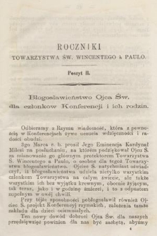 Roczniki Towarzystwa Św. Wincentego a Paulo. 1868, poszyt 2