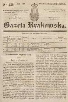 Gazeta Krakowska. 1839, nr 236