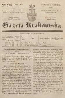 Gazeta Krakowska. 1839, nr 238