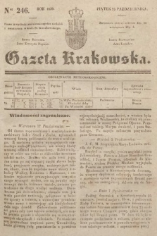 Gazeta Krakowska. 1839, nr 246