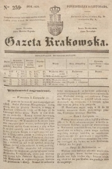 Gazeta Krakowska. 1839, nr 259