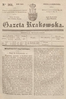 Gazeta Krakowska. 1839, nr 261