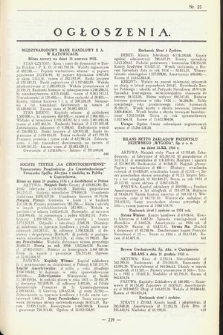 Ogłoszenia [dodatek do Dziennika Urzędowego Ministerstwa Skarbu]. 1935, nr 25
