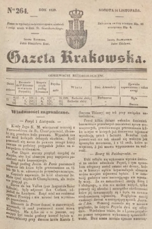 Gazeta Krakowska. 1839, nr 264