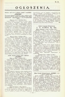 Ogłoszenia [dodatek do Dziennika Urzędowego Ministerstwa Skarbu]. 1935, nr 31