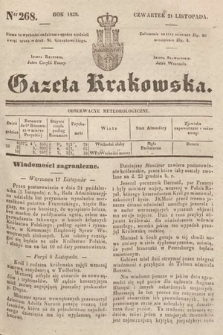 Gazeta Krakowska. 1839, nr 268