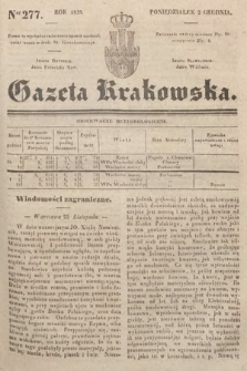 Gazeta Krakowska. 1839, nr 277
