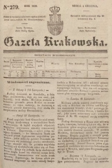 Gazeta Krakowska. 1839, nr 279