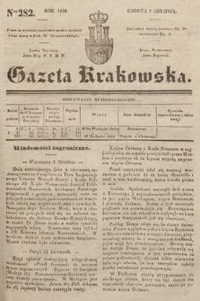 Gazeta Krakowska. 1839, nr 282
