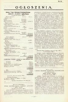 Ogłoszenia [dodatek do Dziennika Urzędowego Ministerstwa Skarbu]. 1936, nr 33