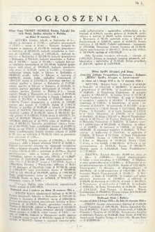 Ogłoszenia [dodatek do Dziennika Urzędowego Ministerstwa Skarbu]. 1937, nr 2
