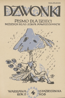 Dzwonki : pismo dla dzieci niższych klas szkół powszechnych, R. 2, 1938, Nr 4