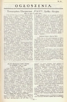 Ogłoszenia [dodatek do Dziennika Urzędowego Ministerstwa Skarbu]. 1937, nr 16