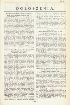 Ogłoszenia [dodatek do Dziennika Urzędowego Ministerstwa Skarbu]. 1937, nr 19