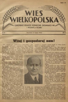 Wieś Wielkopolska : czasopismo rolnicze poświęcone organizacji wsi i produkcji rolnej. R. 1, 1945, Nr 2