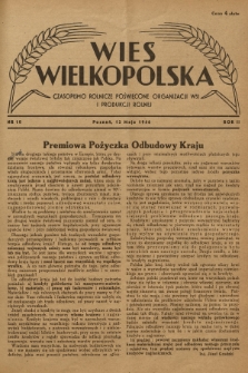 Wieś Wielkopolska : czasopismo rolnicze poświęcone organizacji wsi i produkcji rolnej. R. 2, 1946, Nr 10