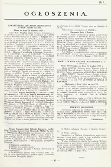 Ogłoszenia [dodatek do Dziennika Urzędowego Ministerstwa Skarbu]. 1938, nr 7