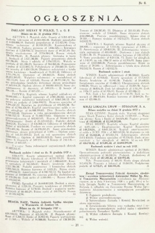 Ogłoszenia [dodatek do Dziennika Urzędowego Ministerstwa Skarbu]. 1938, nr 8