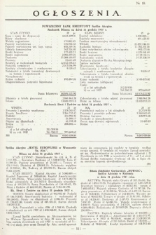 Ogłoszenia [dodatek do Dziennika Urzędowego Ministerstwa Skarbu]. 1938, nr 18