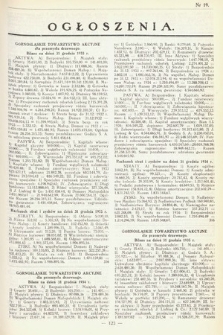 Ogłoszenia [dodatek do Dziennika Urzędowego Ministerstwa Skarbu]. 1938, nr 19