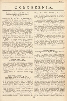 Ogłoszenia [dodatek do Dziennika Urzędowego Ministerstwa Skarbu]. 1938, nr 32
