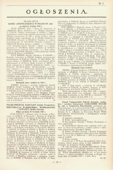 Ogłoszenia [dodatek do Dziennika Urzędowego Ministerstwa Skarbu]. 1939, nr 7