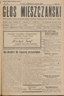 Głos Mieszczański : pismo tygodniowe poświęcone sprawom polskiego rękodzieła, drobnego przemysłu, handlu i mieszczaństwa. R. 4, 1927, nr 32