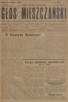 Głos Mieszczański : pismo tygodniowe poświęcone sprawom polskiego rękodzieła, drobnego przemysłu, handlu i mieszczaństwa. R. 5, 1928, nr 33