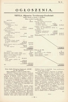 Ogłoszenia [dodatek do Dziennika Urzędowego Ministerstwa Skarbu]. 1939, nr 16