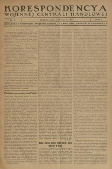 Korespondencya Wojennej Centrali Handlowej. R. 1, 1917, nr 5