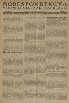 Korespondencya Wojennej Centrali Handlowej. R. 2, 1918, nr 16-17