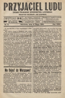 Przyjaciel Ludu : organ Polskiego Stronnictwa Ludowego. 1919, nr 6