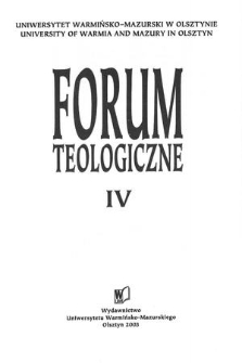 Forum Teologiczne. 4 (2003)