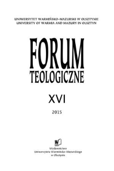 Forum Teologiczne. 16 (2015)