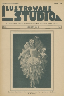 Ilustrowane Studio : [dwutygodnik artystyczny]. R. 1, 1929, Nr 3