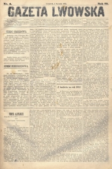 Gazeta Lwowska. 1882, nr 4