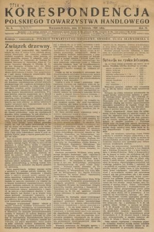 Korespondencja Polskiego Towarzystwa Handlowego. R. 4, 1920, nr 6