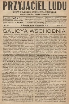 Przyjaciel Ludu : organ Polskiego Stronnictwa Ludowego. 1919, nr 50