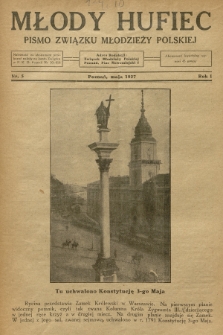 Młody Hufiec : pismo Związku Młodzieży Polskiej. R. 1, 1927, nr 5